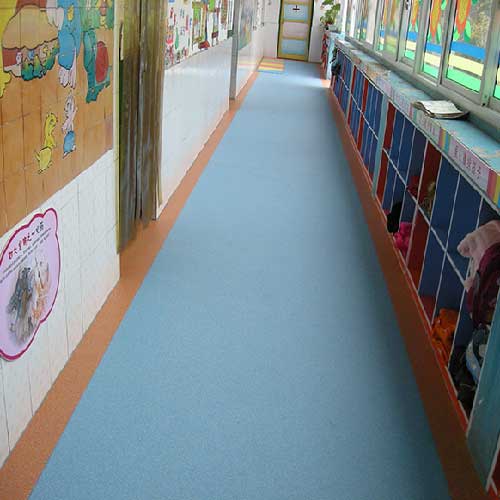 北新PVC地板幼儿园走廊塑胶地板